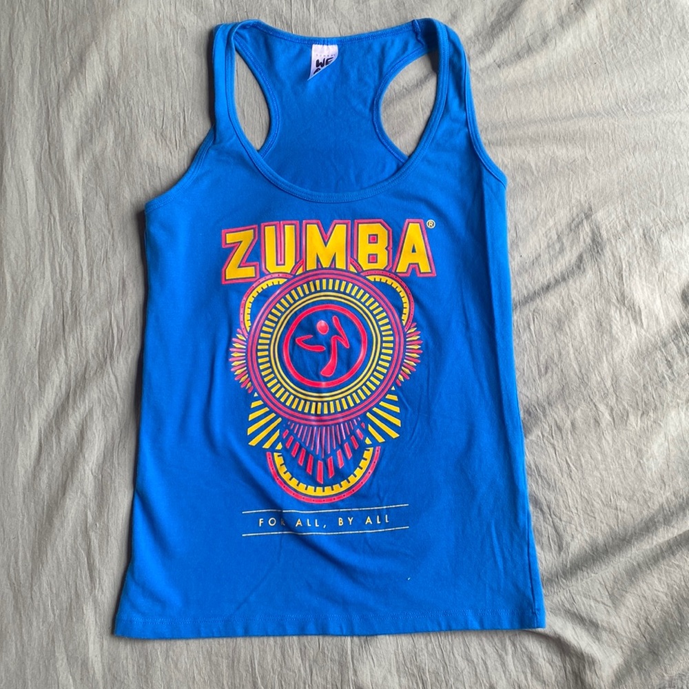 Zumba Racerback Tank Top — Size Small!